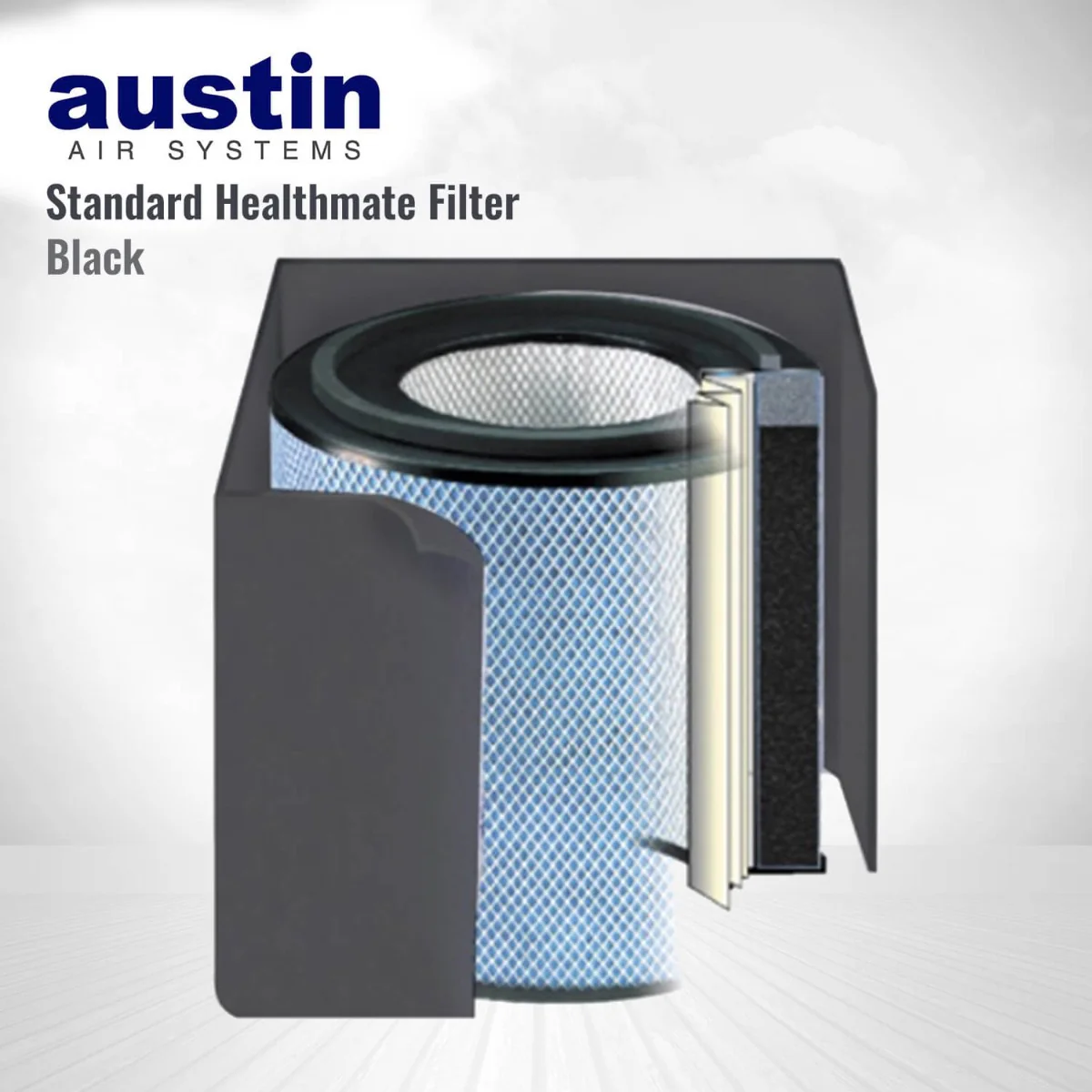 Austin Air Standard Healthmate FR400A Replacement Filter (Black) - Image 3