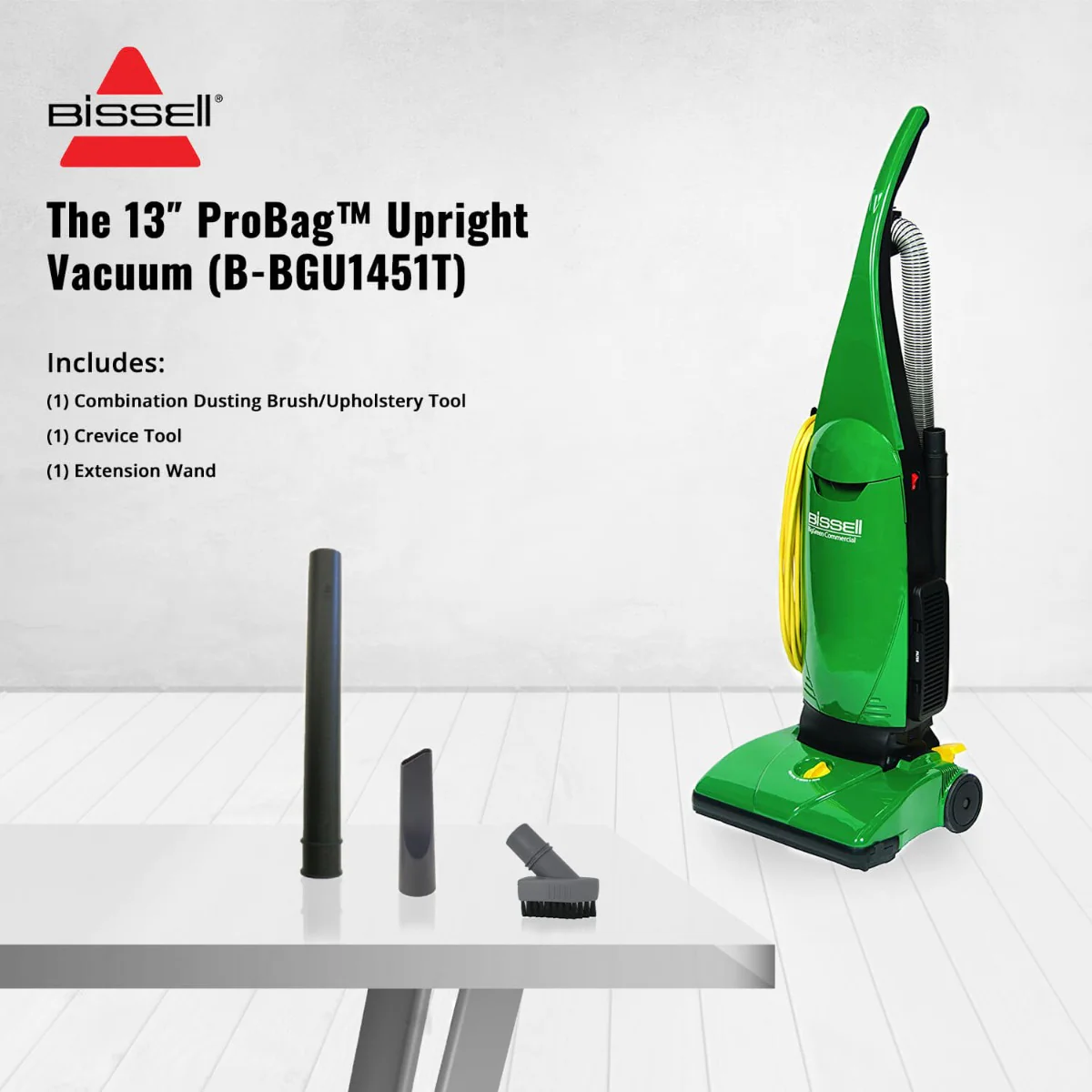 Bissell Commercial BigGreen ProBag Upright Vacuum - Image 3
