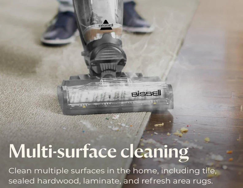 Bissell CrossWave HydroSteam Plus Multi-Surface Wet Dry Vac - Image 4