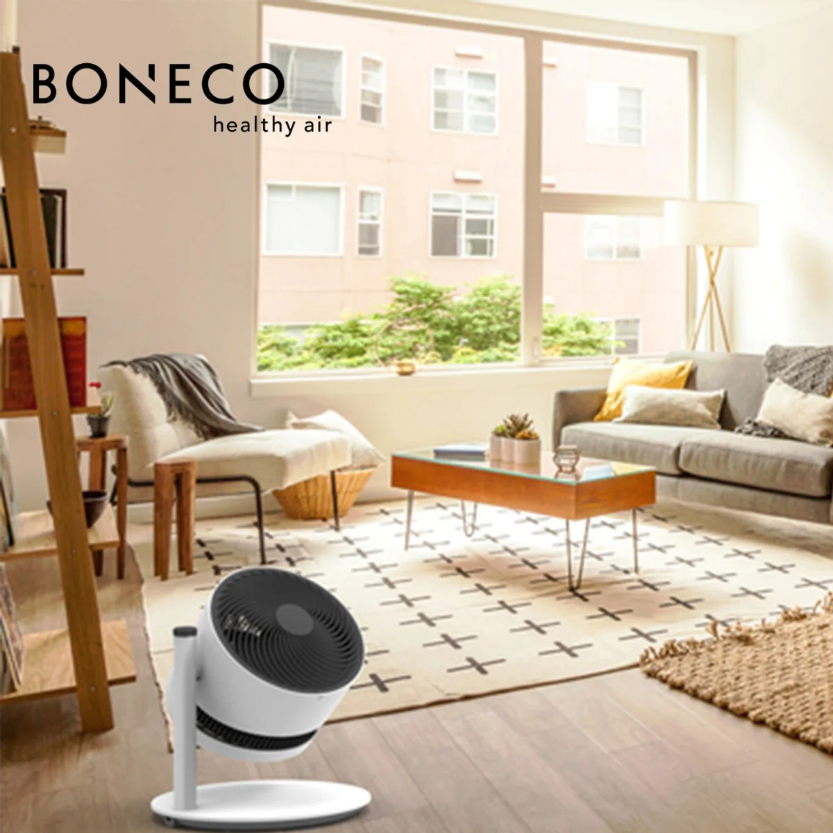 BONECO F210 Floor Tabletop Fan - Image 3