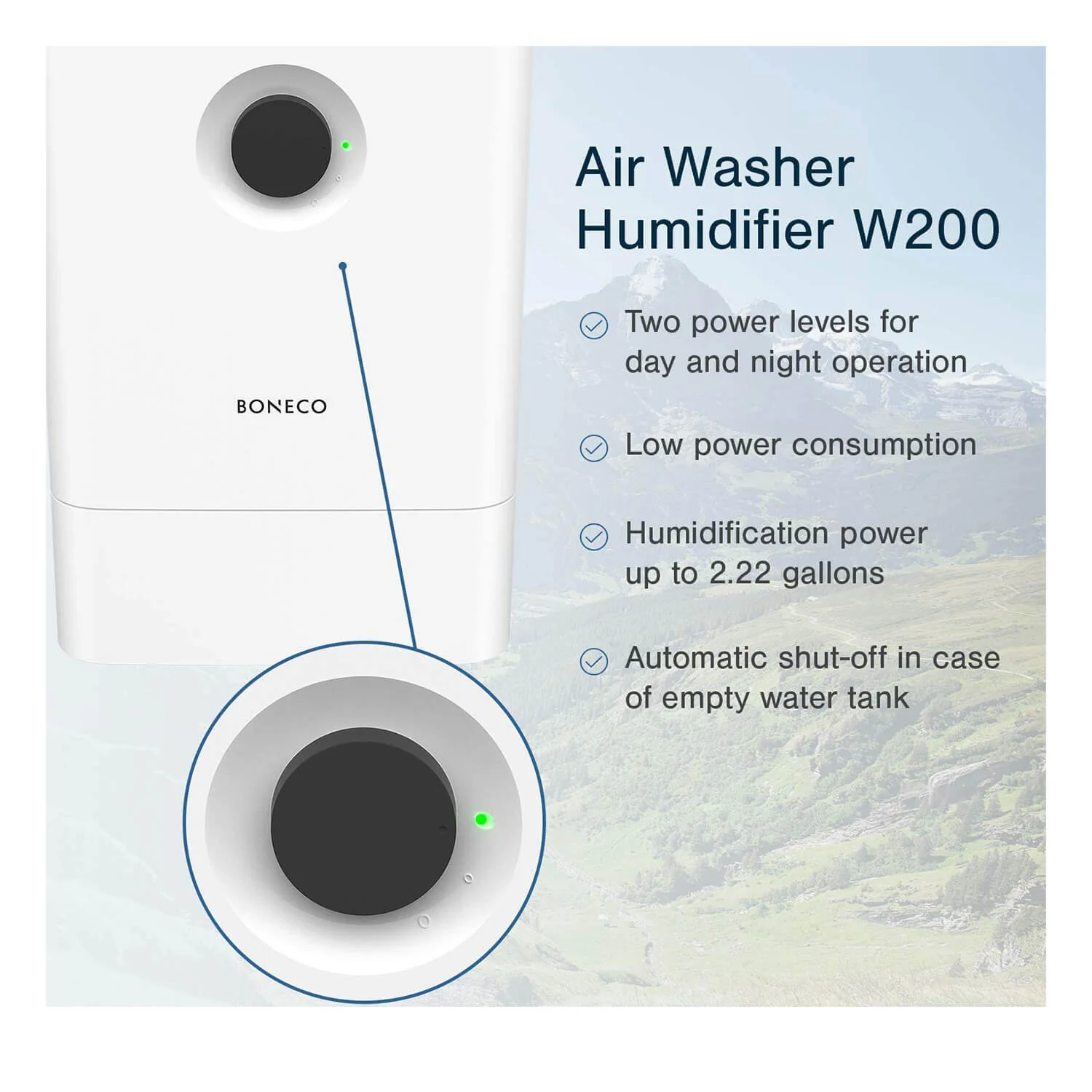 BONECO - Humidifier Air Washer W200 - Image 5