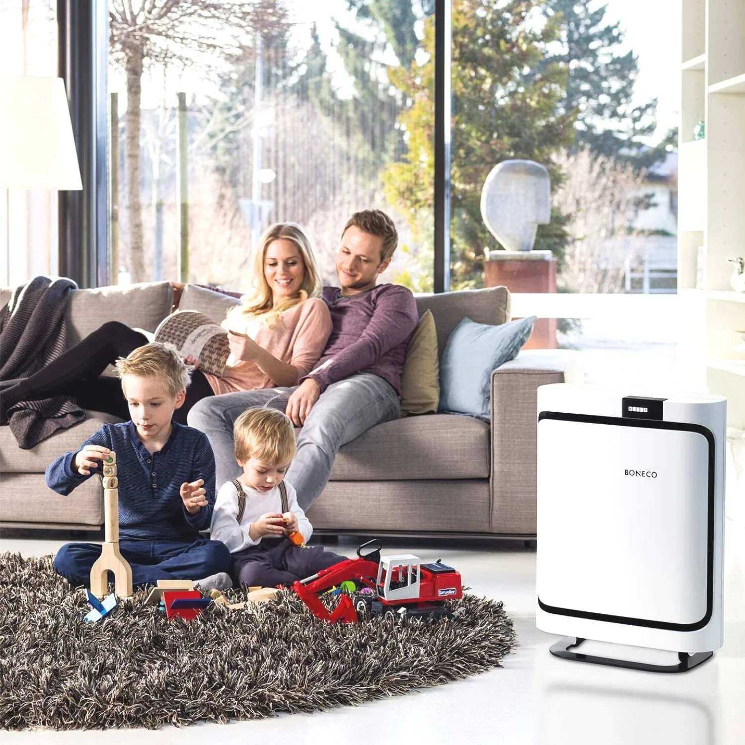 BONECO - Air Purifier P400 with HEPA & Activated Carbon Filter - Image 4