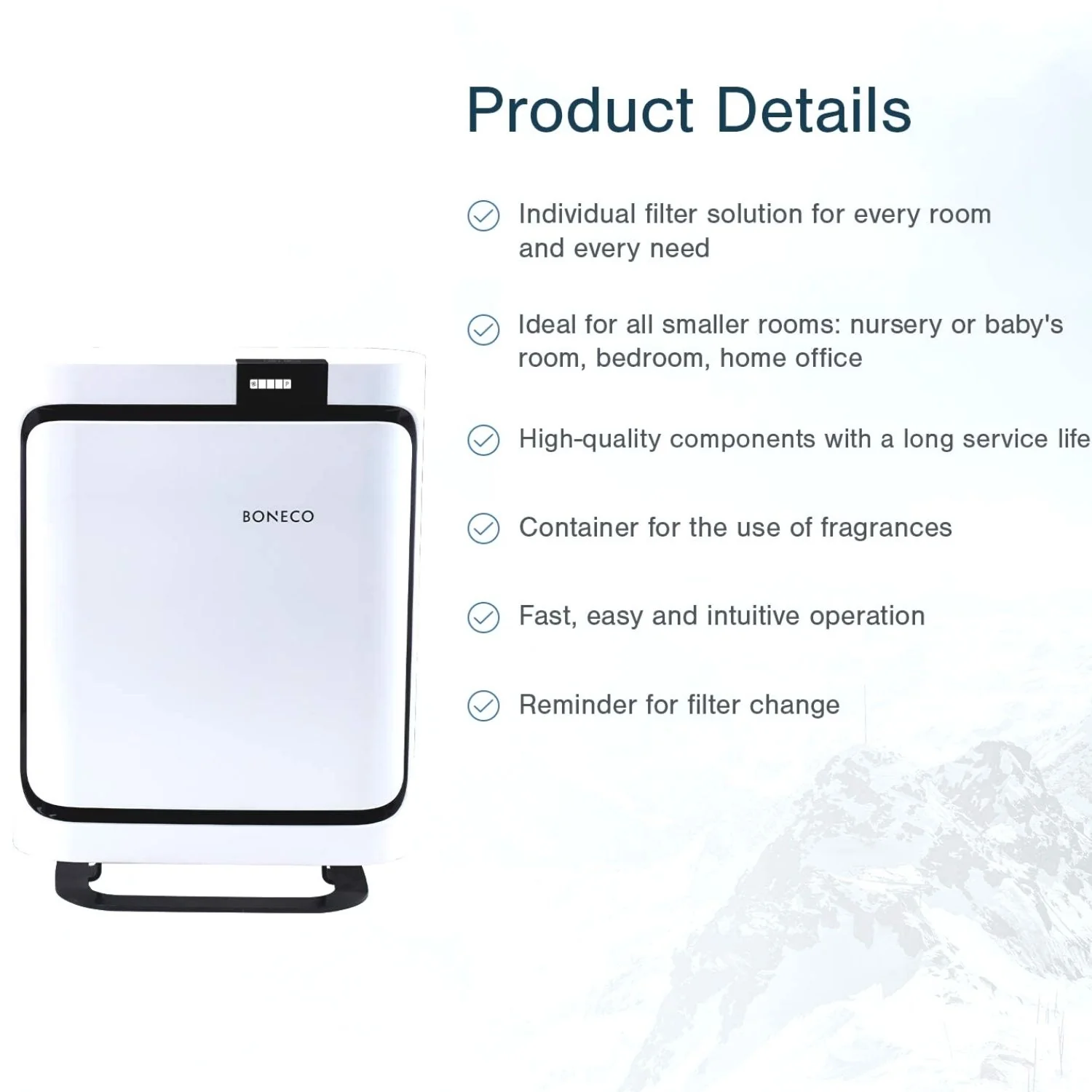 BONECO - Air Purifier P400 with HEPA & Activated Carbon Filter - Image 6