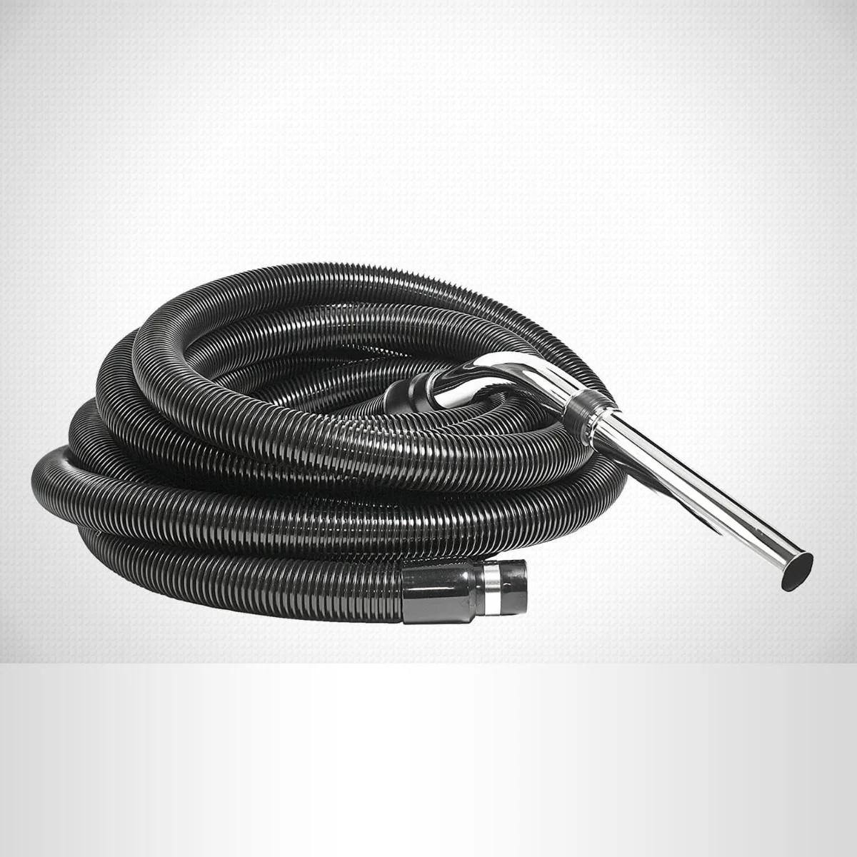Central Vacuum Complete 30 Foot Crushproof Hose - Friction Fit - Image 2