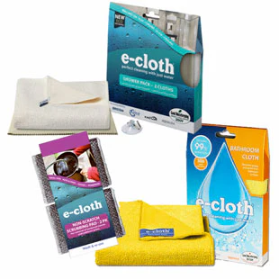 eCloth Bathroom Cleaning Kit - Microfiber Cloths - Image 2
