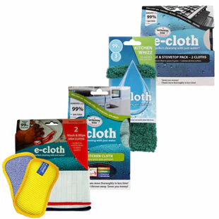 eCloth Kitchen Cleaning Kit - MicroFiber Cloths - Image 4