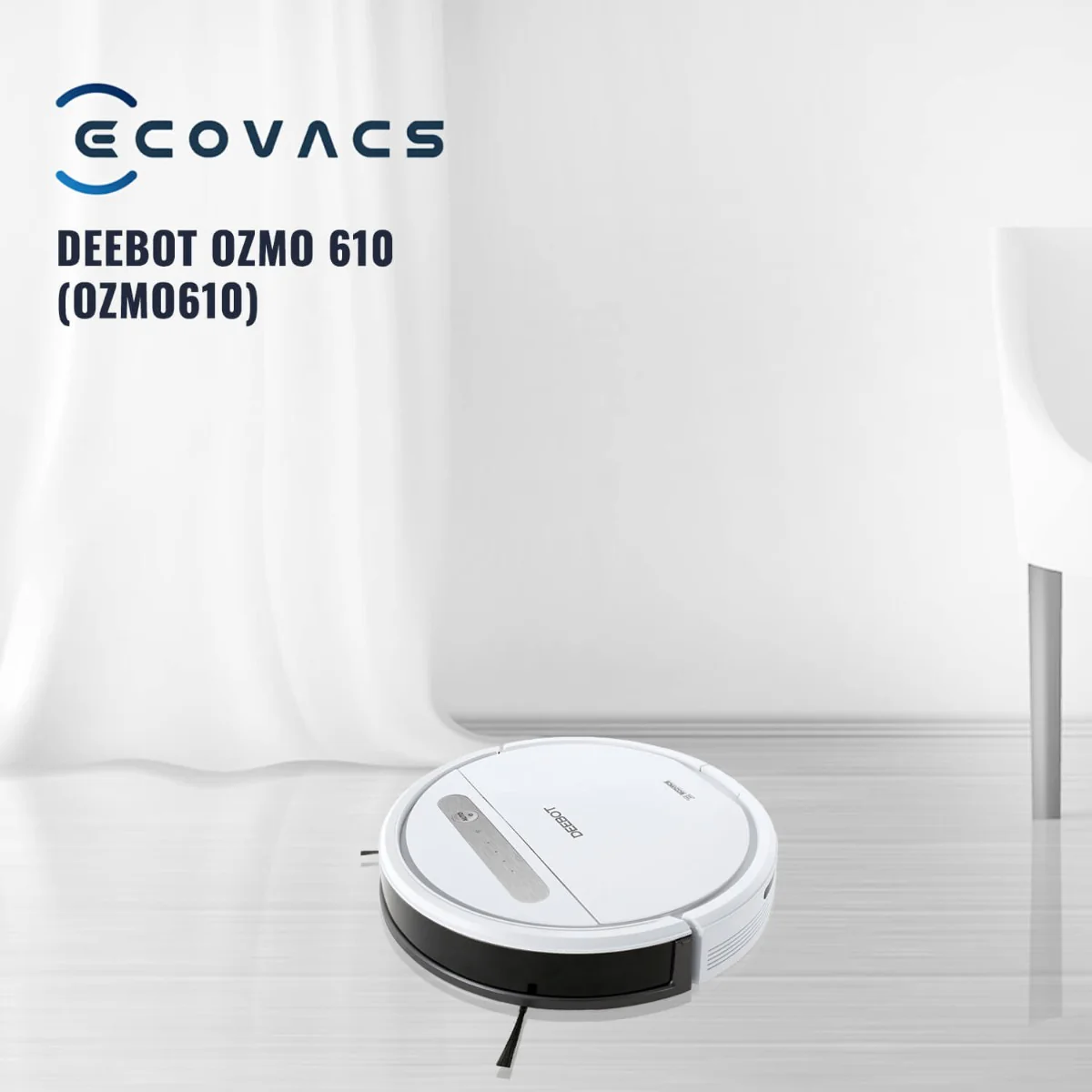 EcoVacs Deebot Ozmo 610 Robotic Vacuum - Image 3