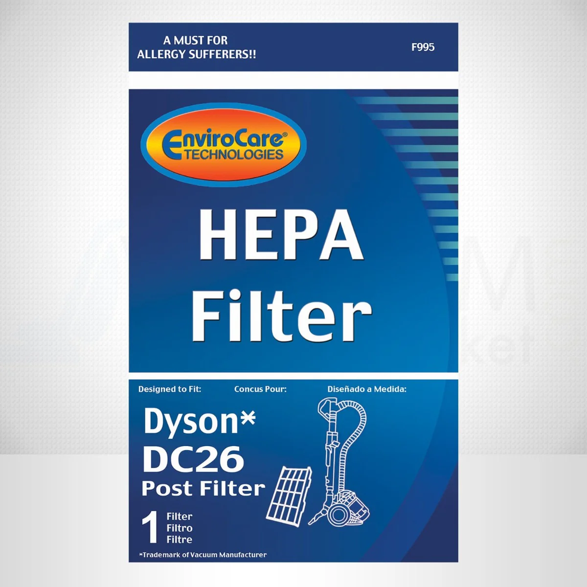 EnviroCare Dyson Replacement Post Motor Vacuum Filter for DC26 (F995) - Image 4