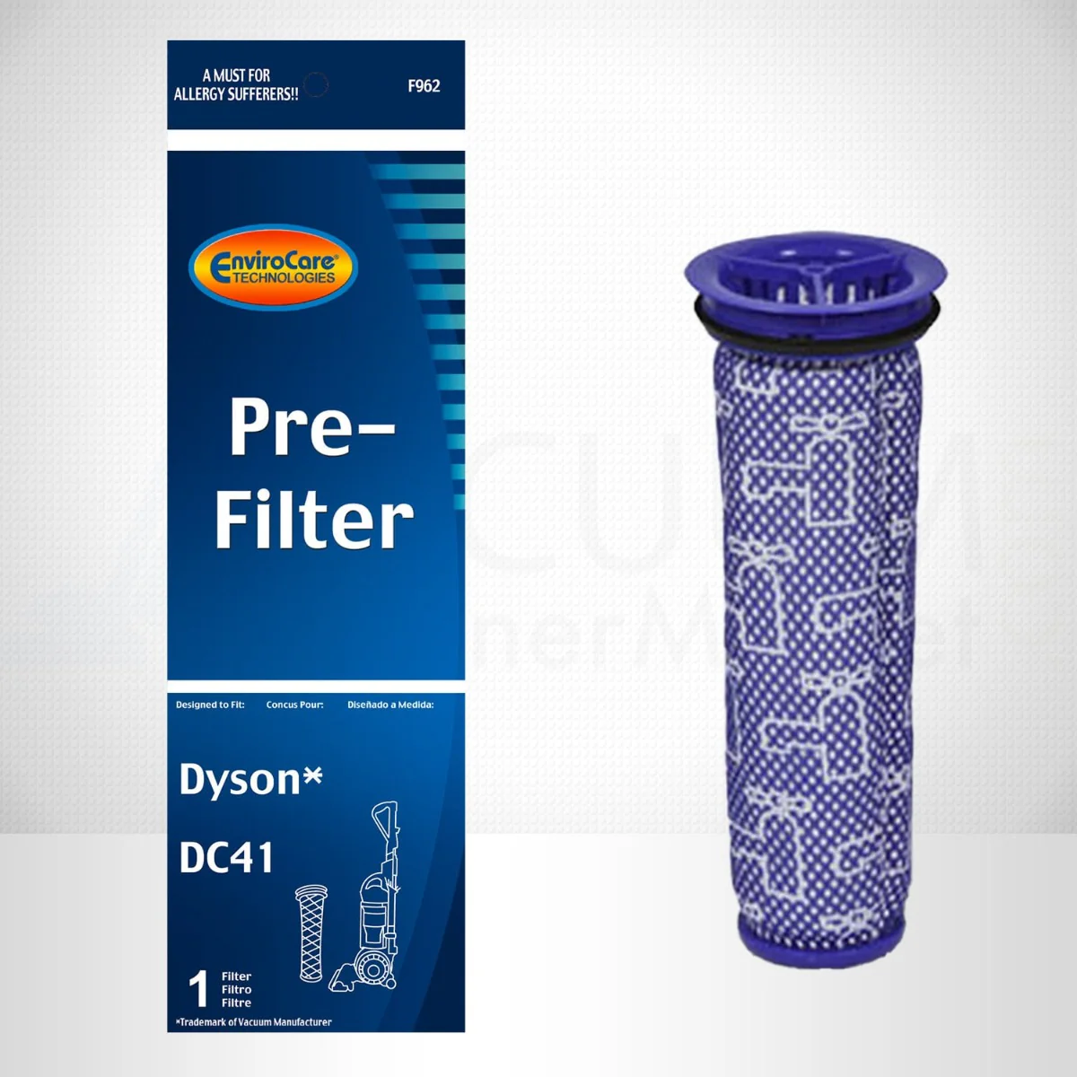 EnviroCare Dyson Replacement Pre Motor Vacuum Filter for DC41, 46, 65, 66, UP13, UP 20 - Image 2