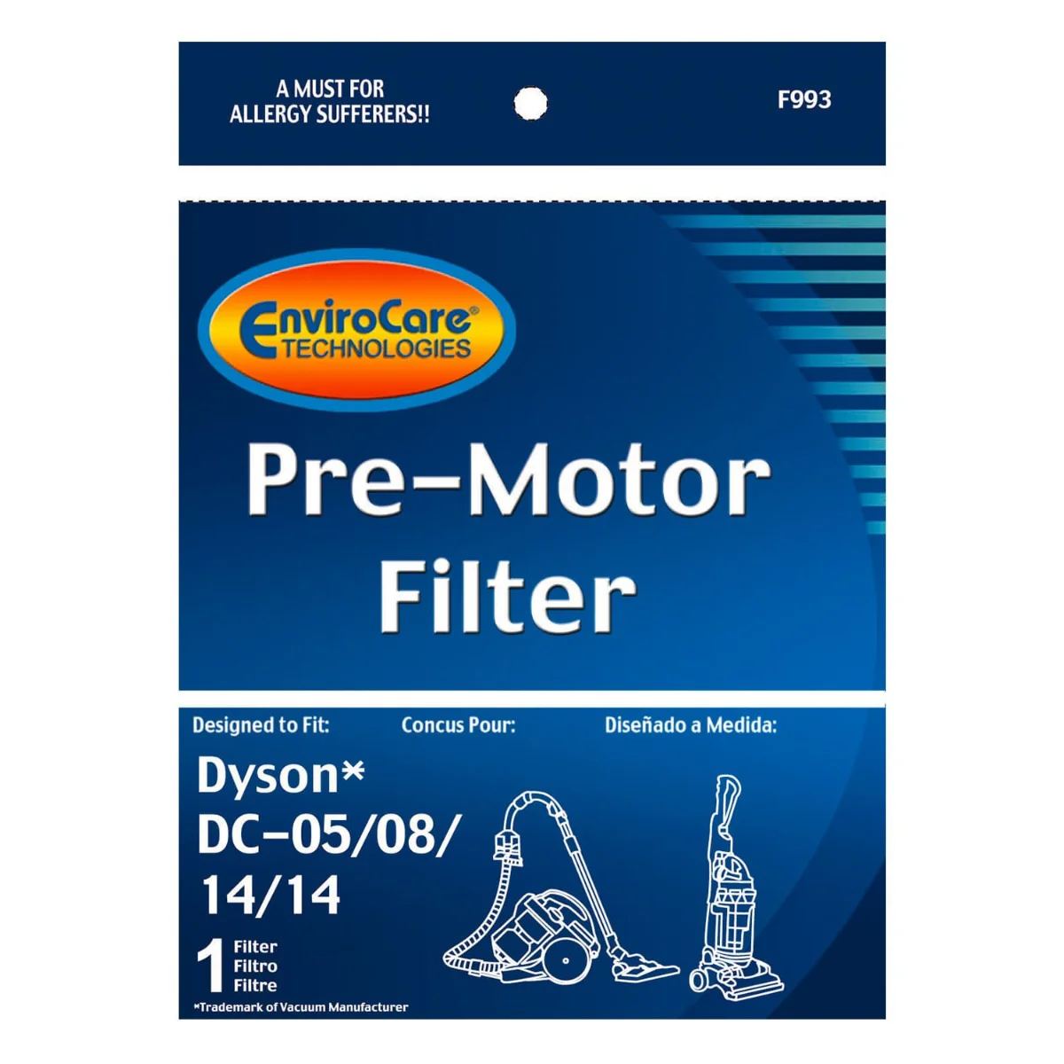 EnviroCare Dyson Replacement Pre Motor Vacuum Filter for DC05 DC08 DC14 DC15 - Image 6