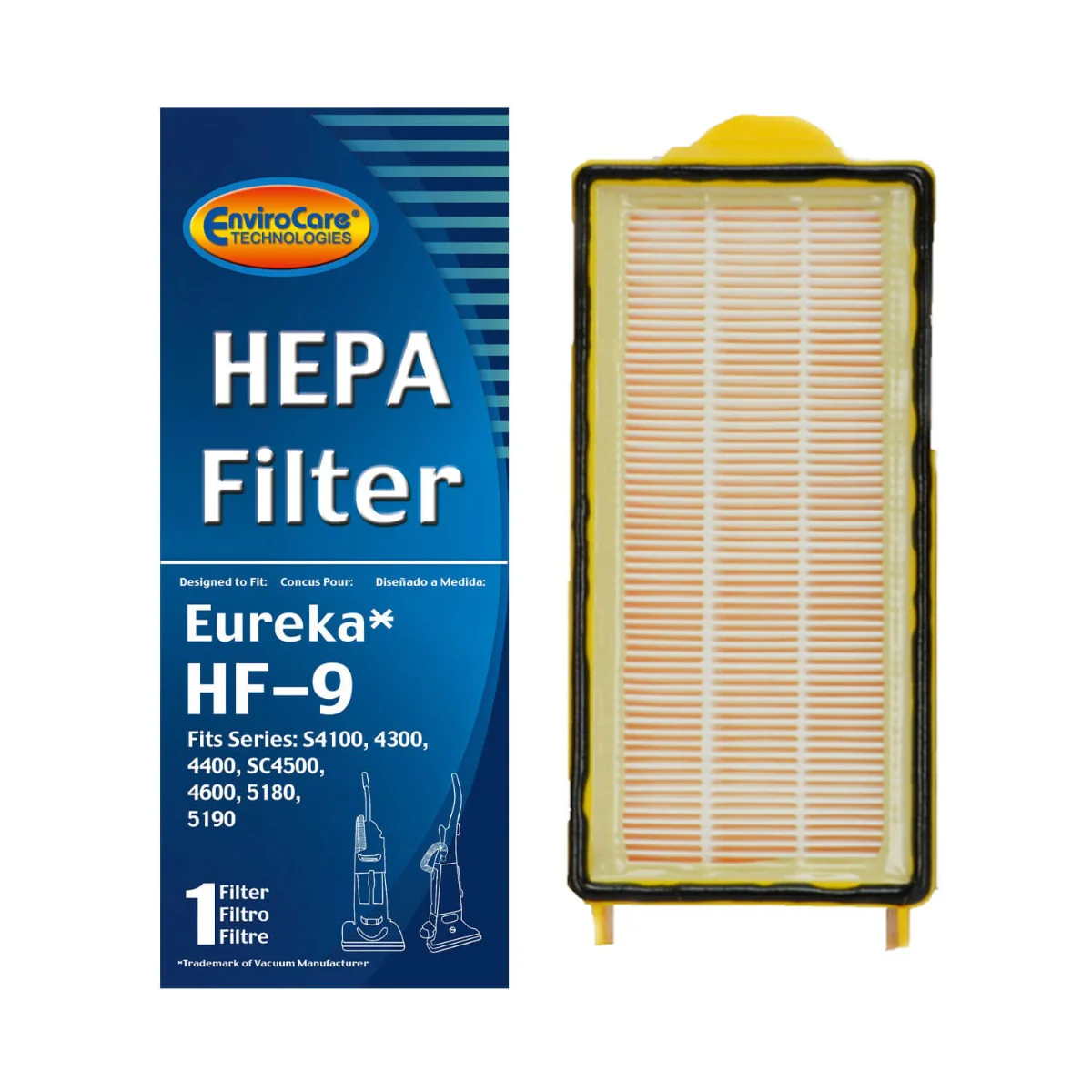 EnviroCare Eureka HF-9 HEPA Vacuum Filter - Image 2