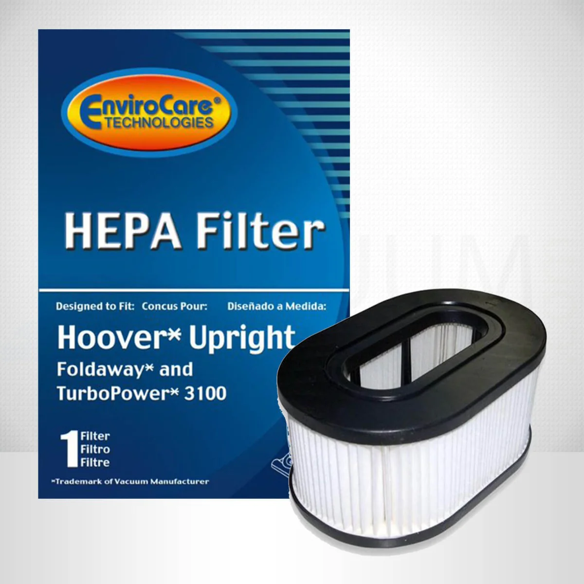 EnviroCare Hoover HEPA Filter for Upright Foldaway and TurboPower 3100 Vacuums - F924 - Image 3