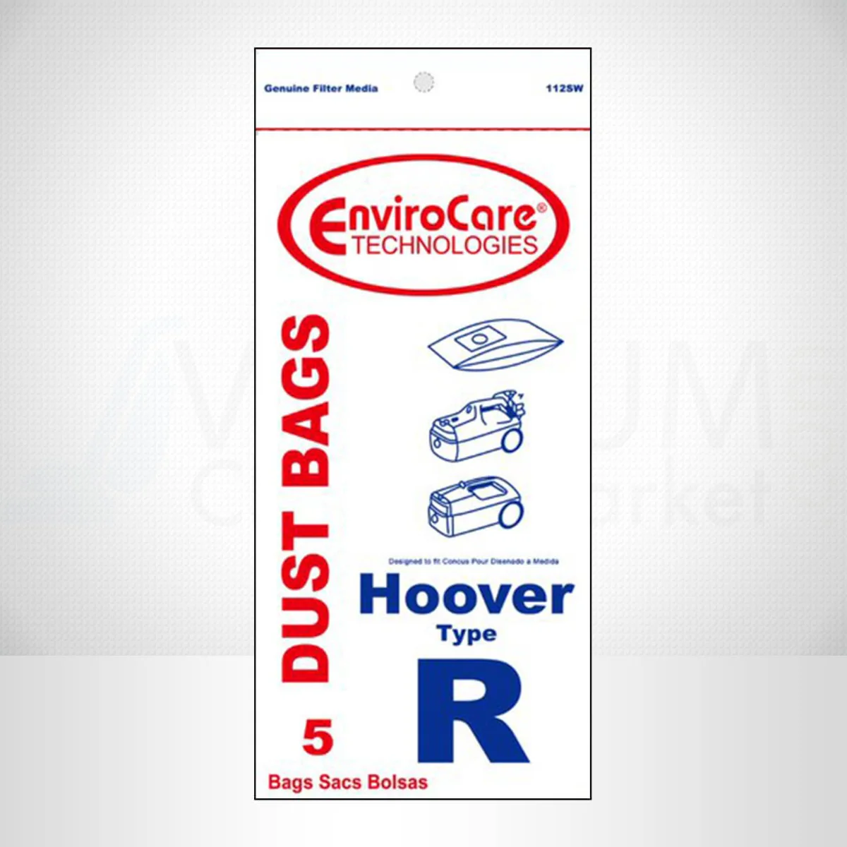 EnviroCare Hoover R Vacuum Bags – 5 Pack - Image 4