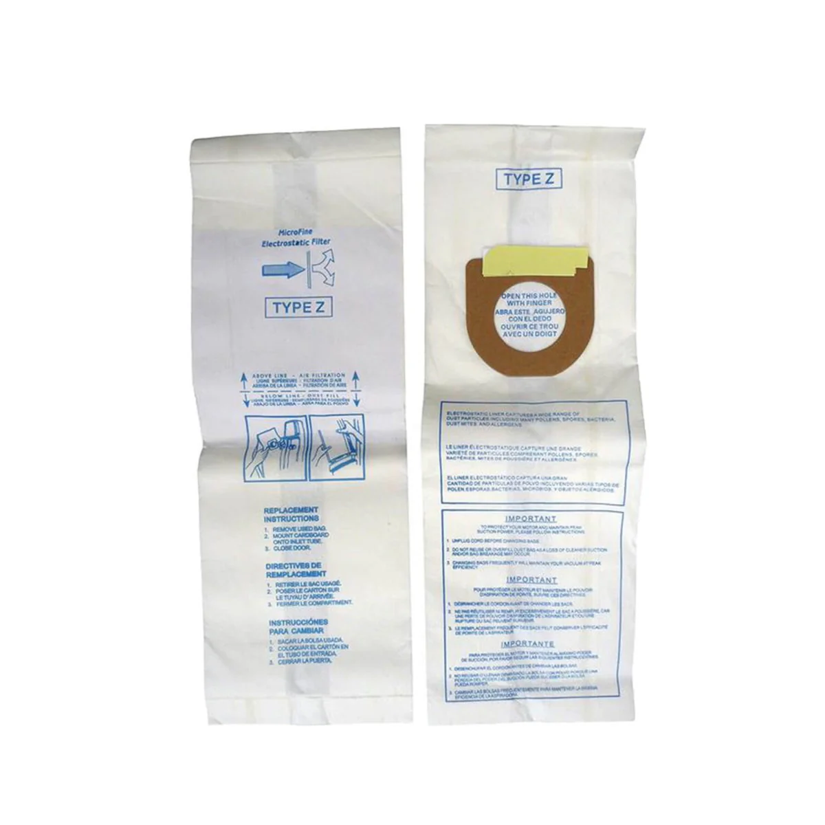 EnviroCare Hoover Z Bags (3pk) - Image 4