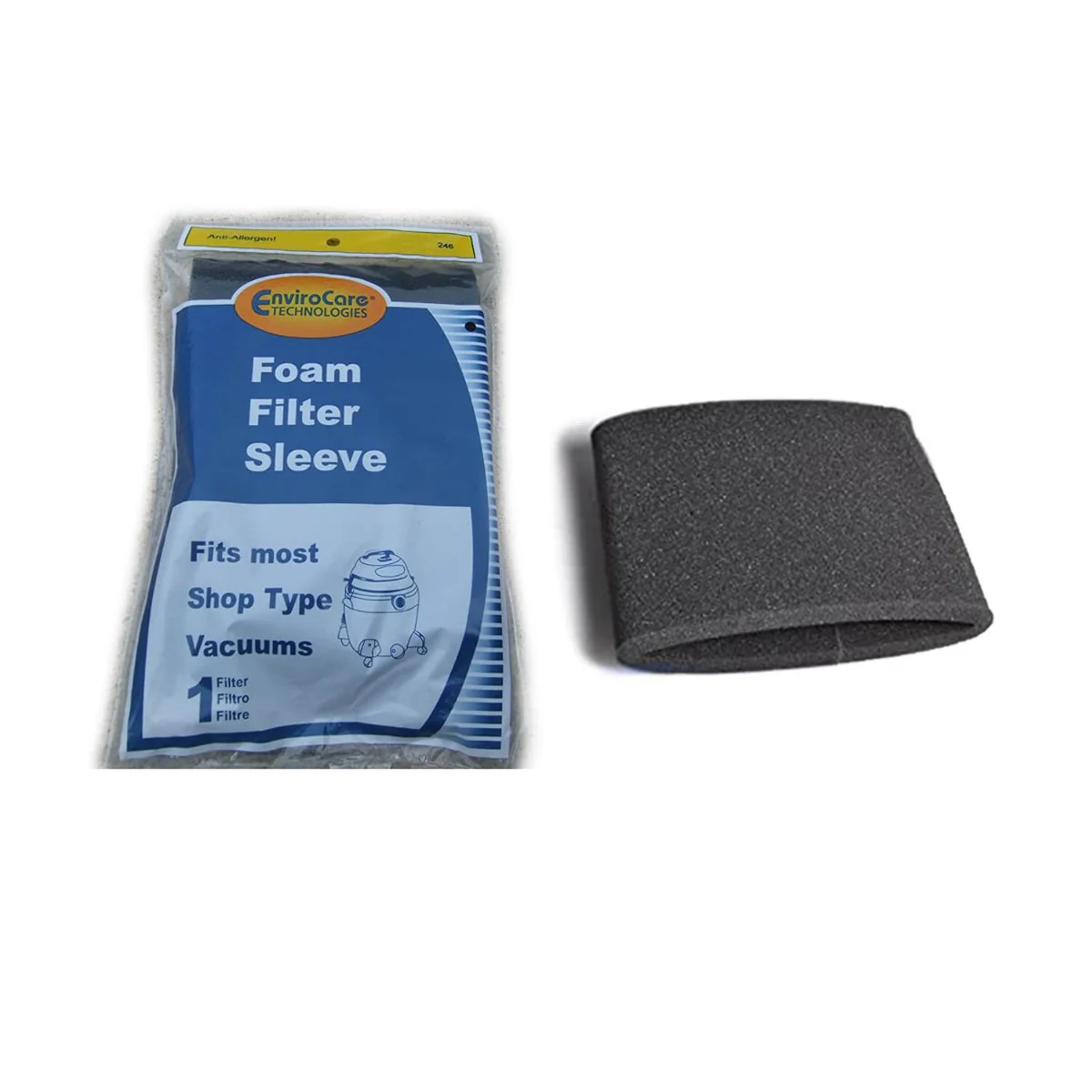 EnviroCare Shop Vac R Foam Filter #246 - Image 2