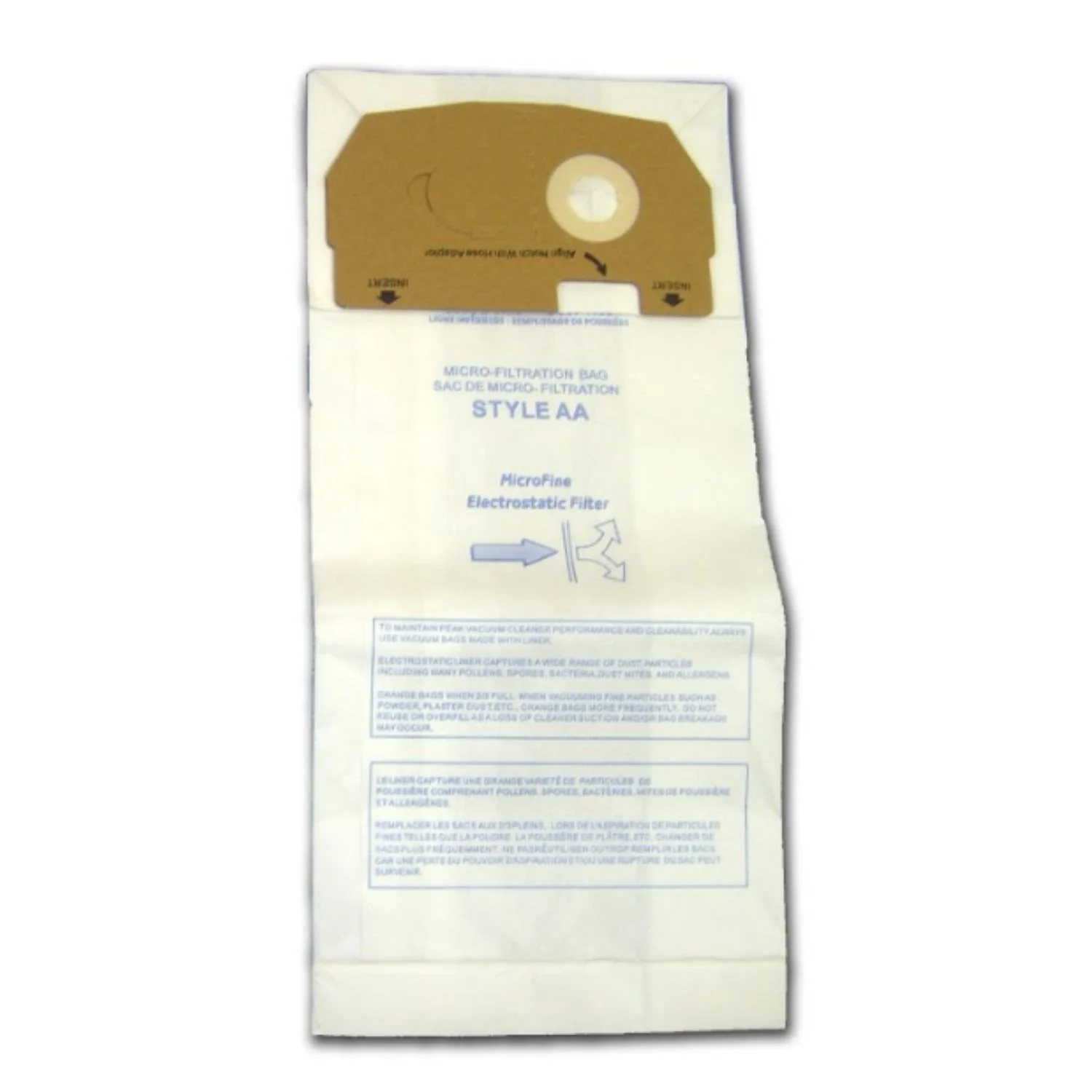 Eureka AA Vacuum Cleaner Bags (3pk) - Image 2