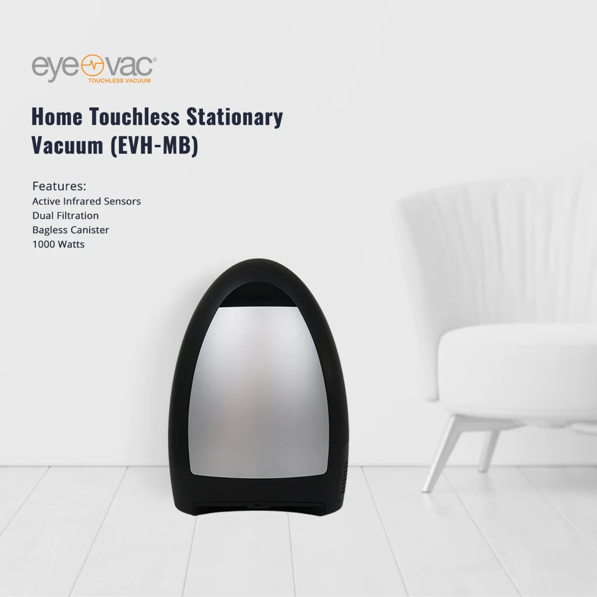 EyeVac Home – Matte Black  - Image 3