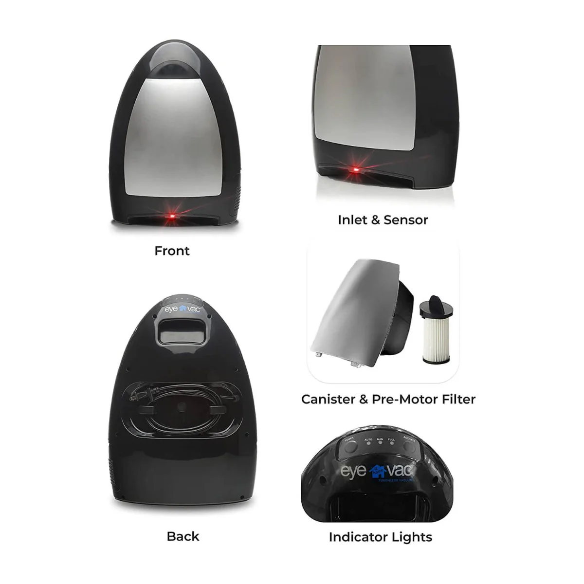 EyeVac Home – Matte Black  - Image 6
