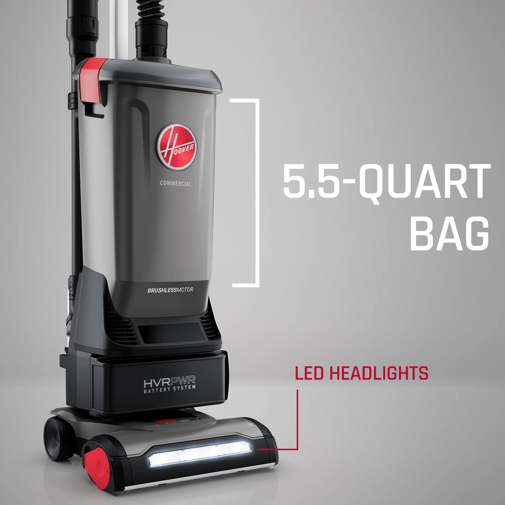 Hoover Commercial HVRPWR 12-Inch 40V Brushless Upright Vacuum CH91600V - Image 10