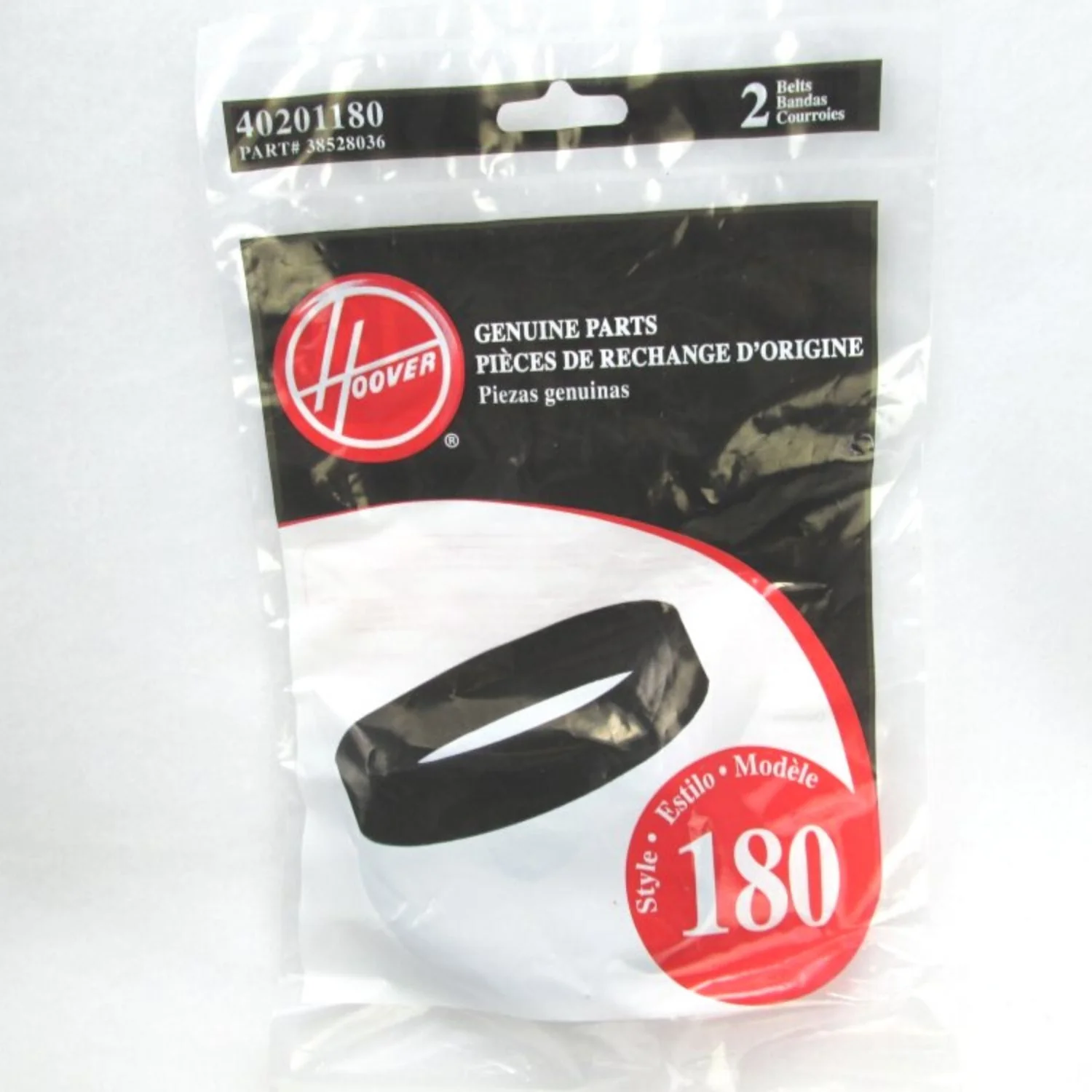 Hoover Model 180 Belts - (2 Pack) - Image 2