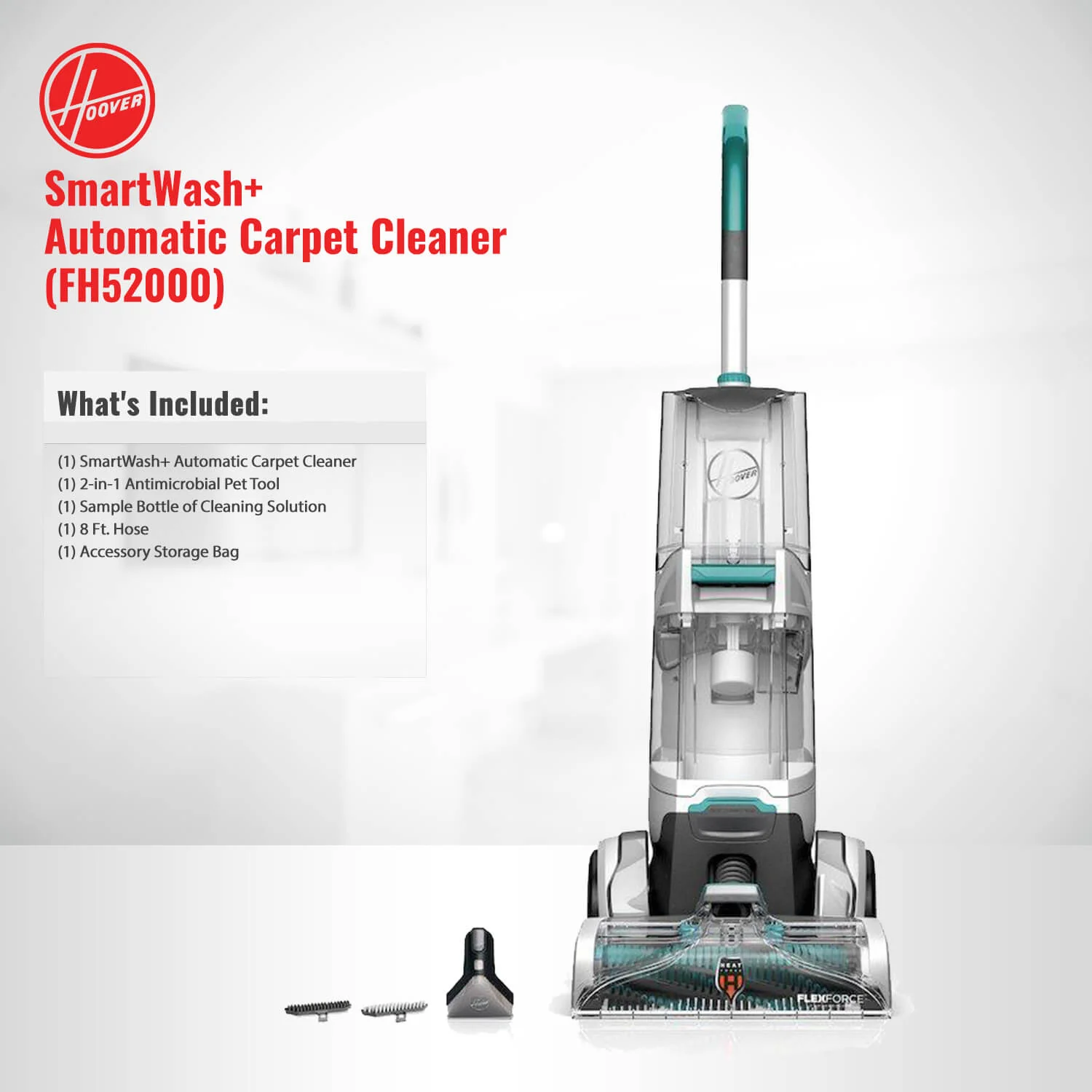 Hoover SmartWash+ Automatic Carpet Cleaner FH52000 - Image 3