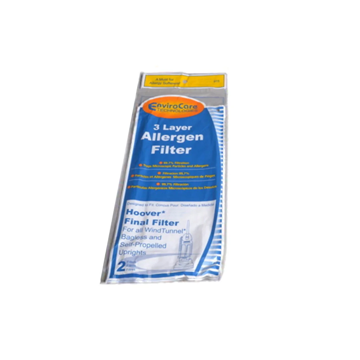 Hoover WindTunnel and Self-Propelled Vacuum Cleaner Final Filter - 2 Pack (F915)  - Image 2