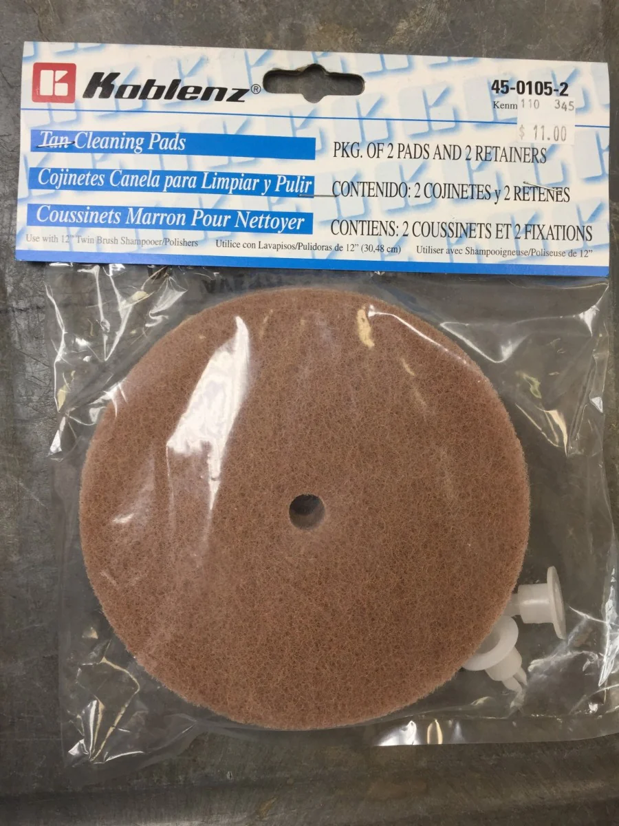 Koblenz Tan Replacement Buffer Pads (2 Pack) - Image 3