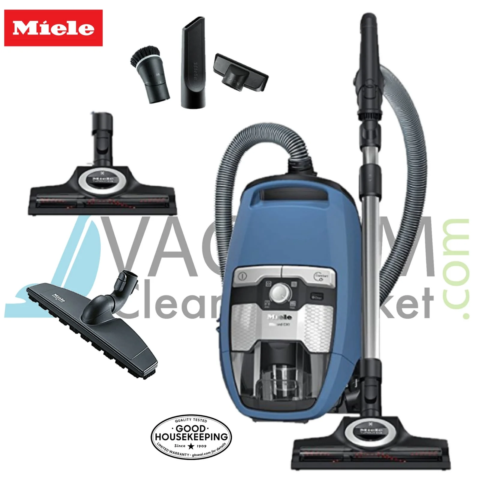 Miele Blizzard CX1 Turbo Team Bagless Canister Vacuum Cleaner - Image 5