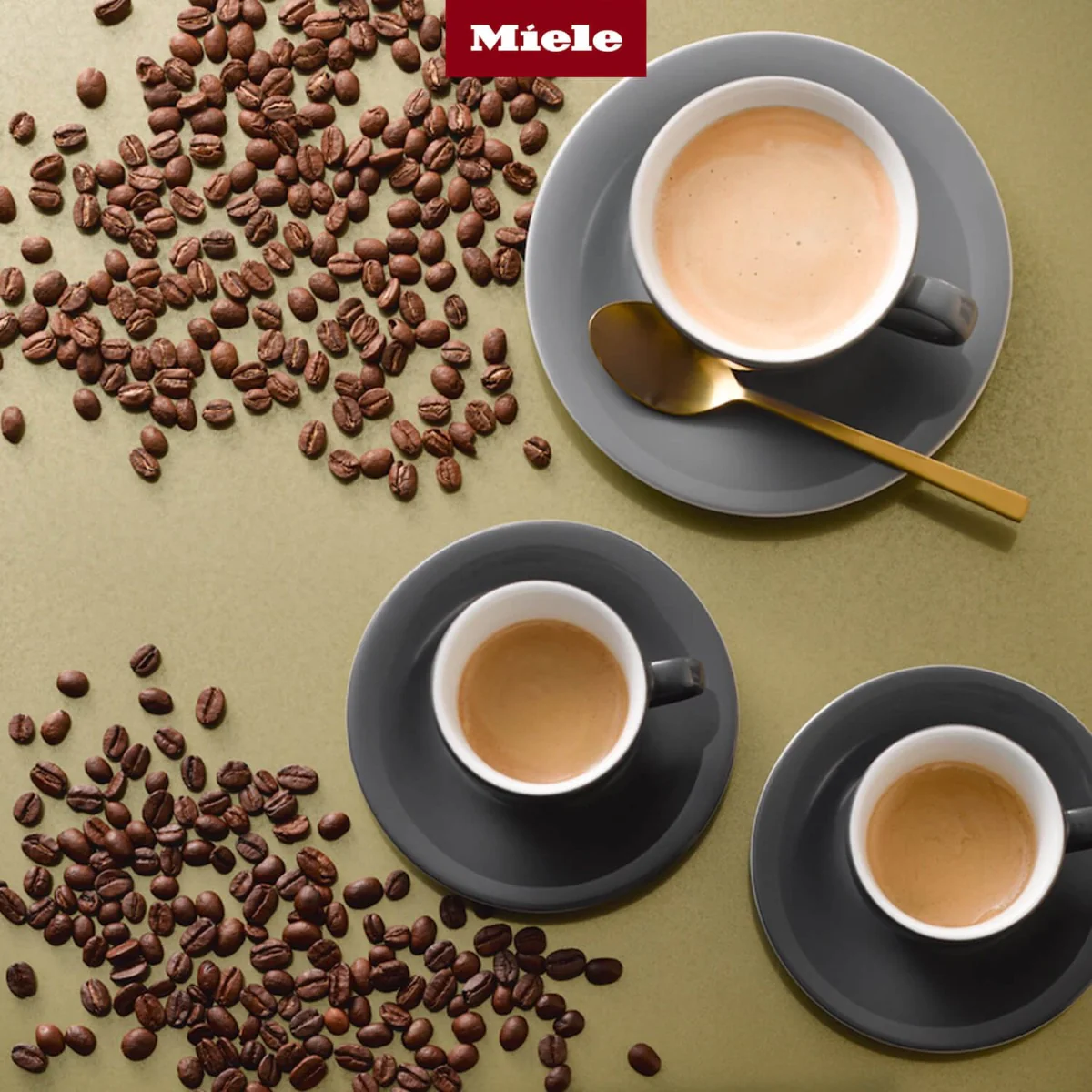 Miele Coffee Black Edition Café Crema  - 4 Pack - Image 2