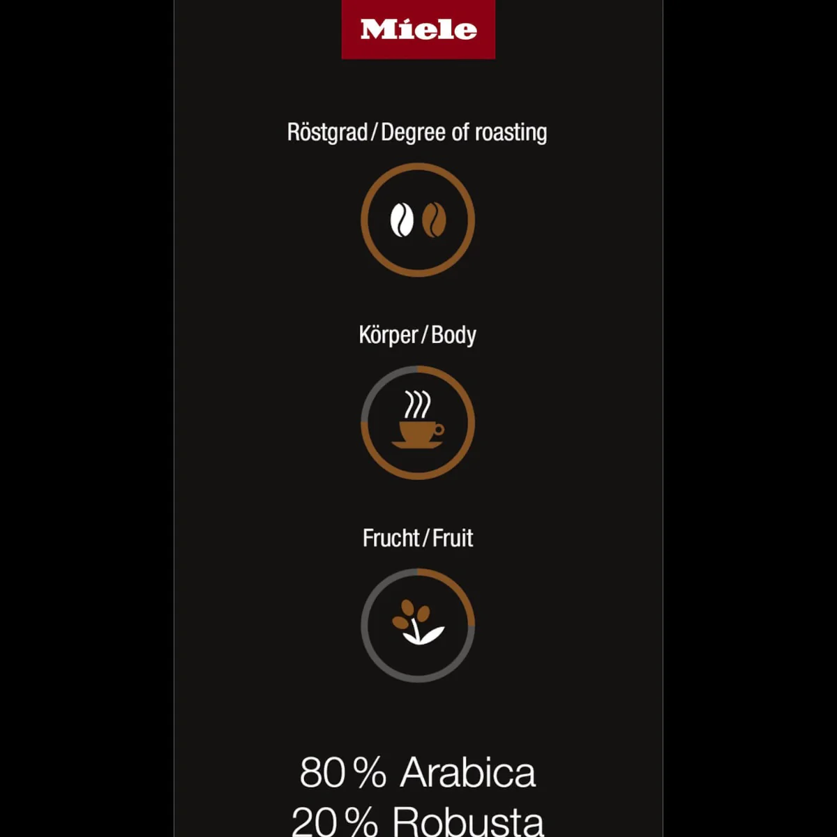 Miele Coffee Black Edition Espresso - 4 Pack - Image 3