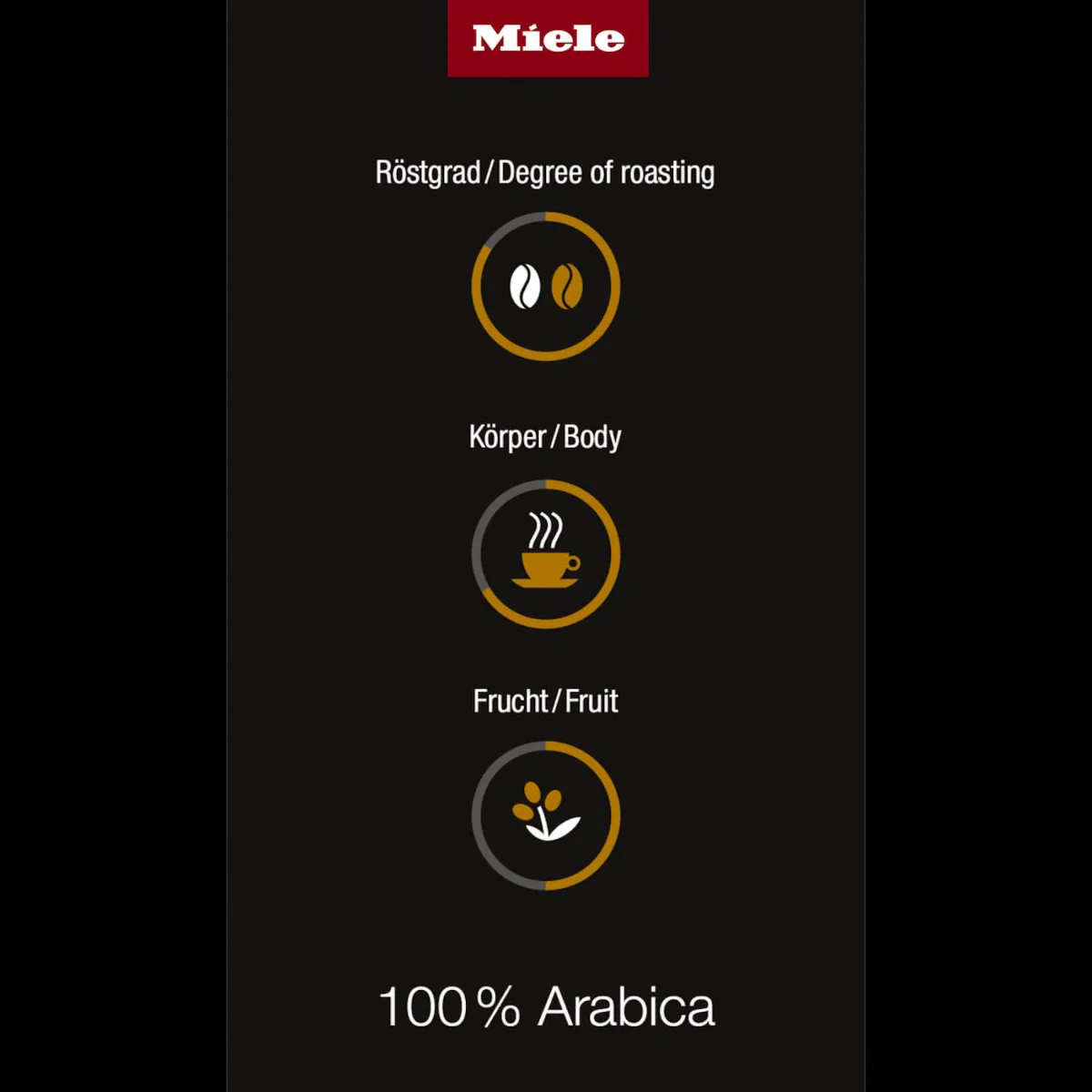 Miele Coffee Black Edition One for All - 4 Pack - Image 4