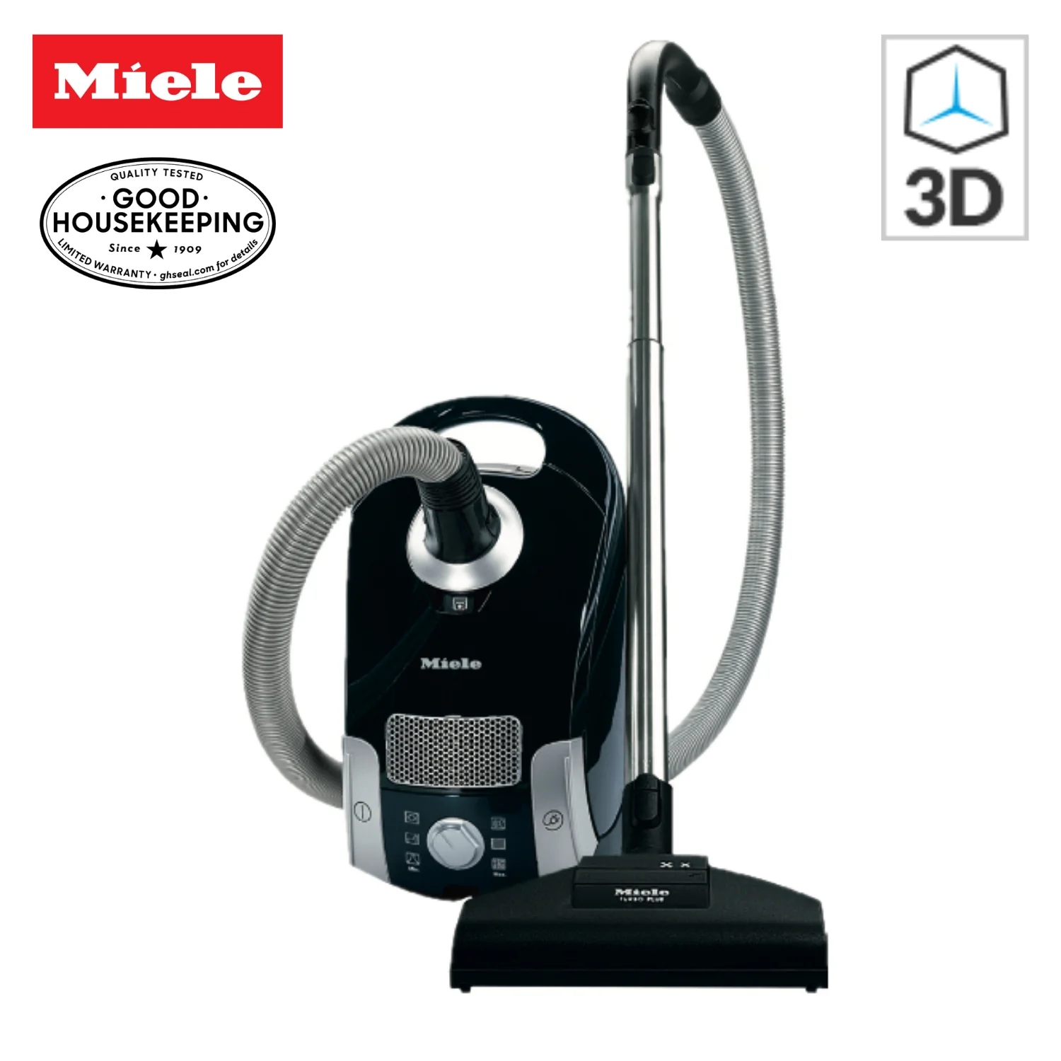 Miele Compact C1 Turbo Team Canister Vacuum Cleaner - Image 9