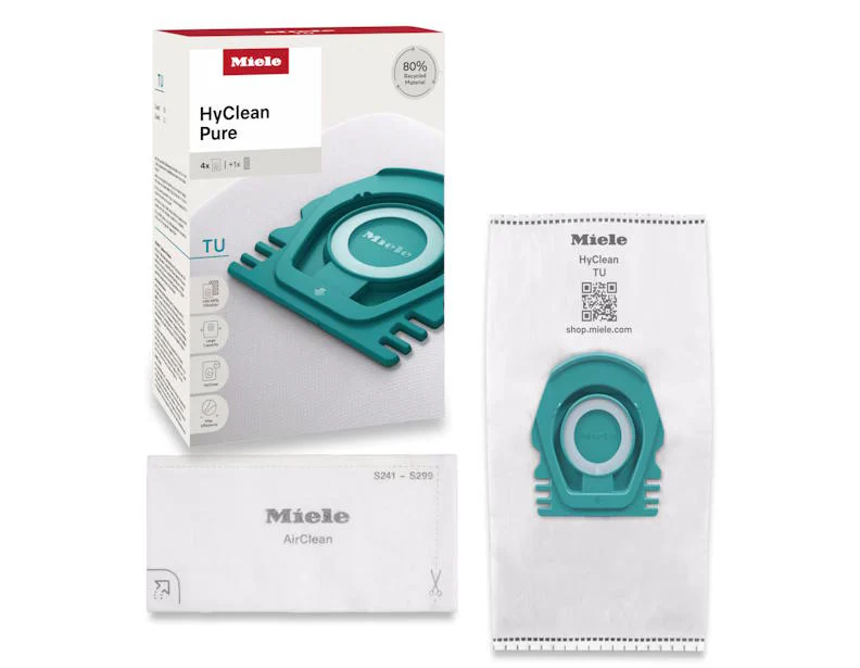 Miele HyClean Pure Dustbags Type TU - 4 Pack