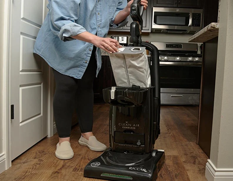 Riccar R27CV Clean Air Cordless Power Upright Vacuum - Image 3