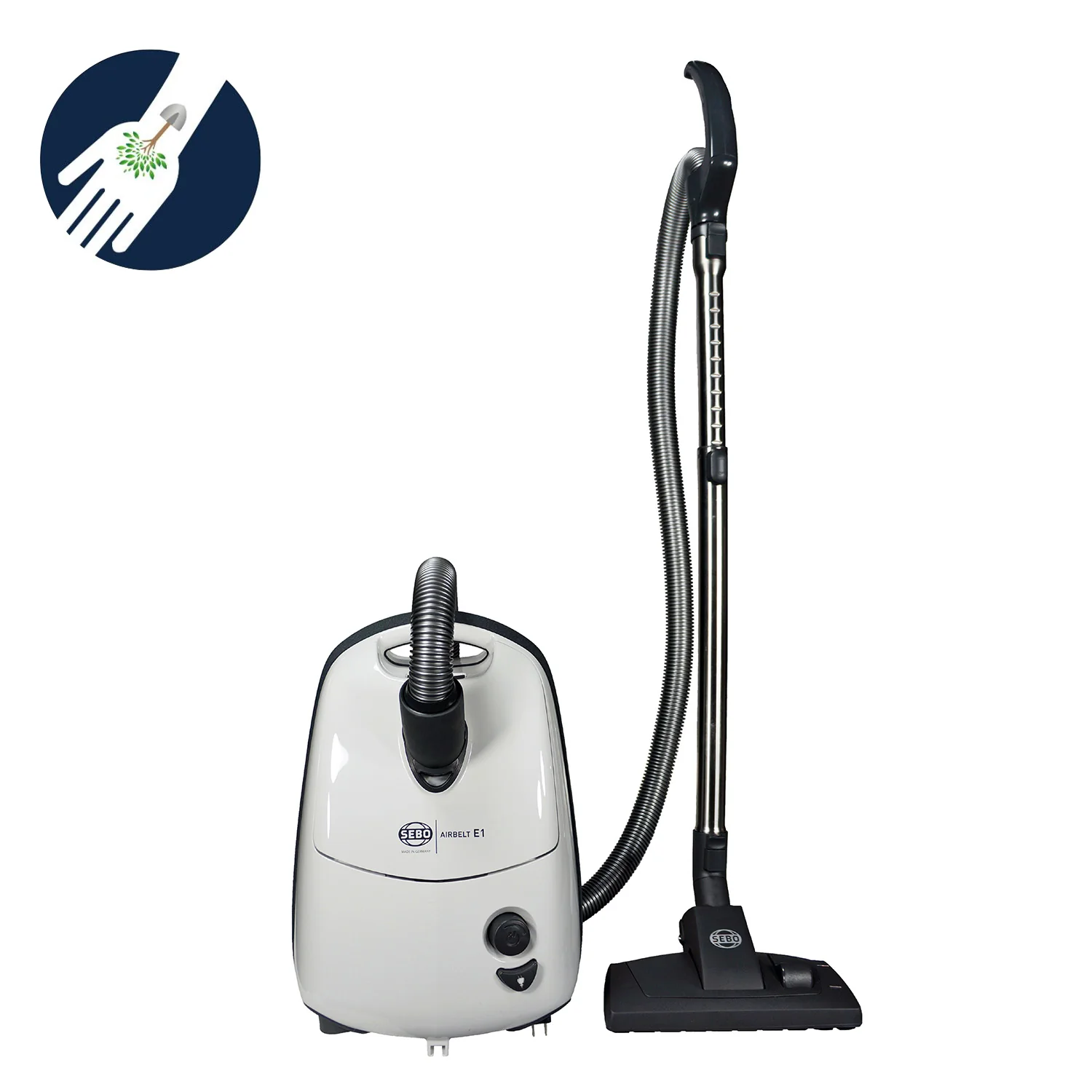 SEBO Airbelt E1 Kombi Canister Vacuum Cleaner 91602AM (Arctic White) - Image 4