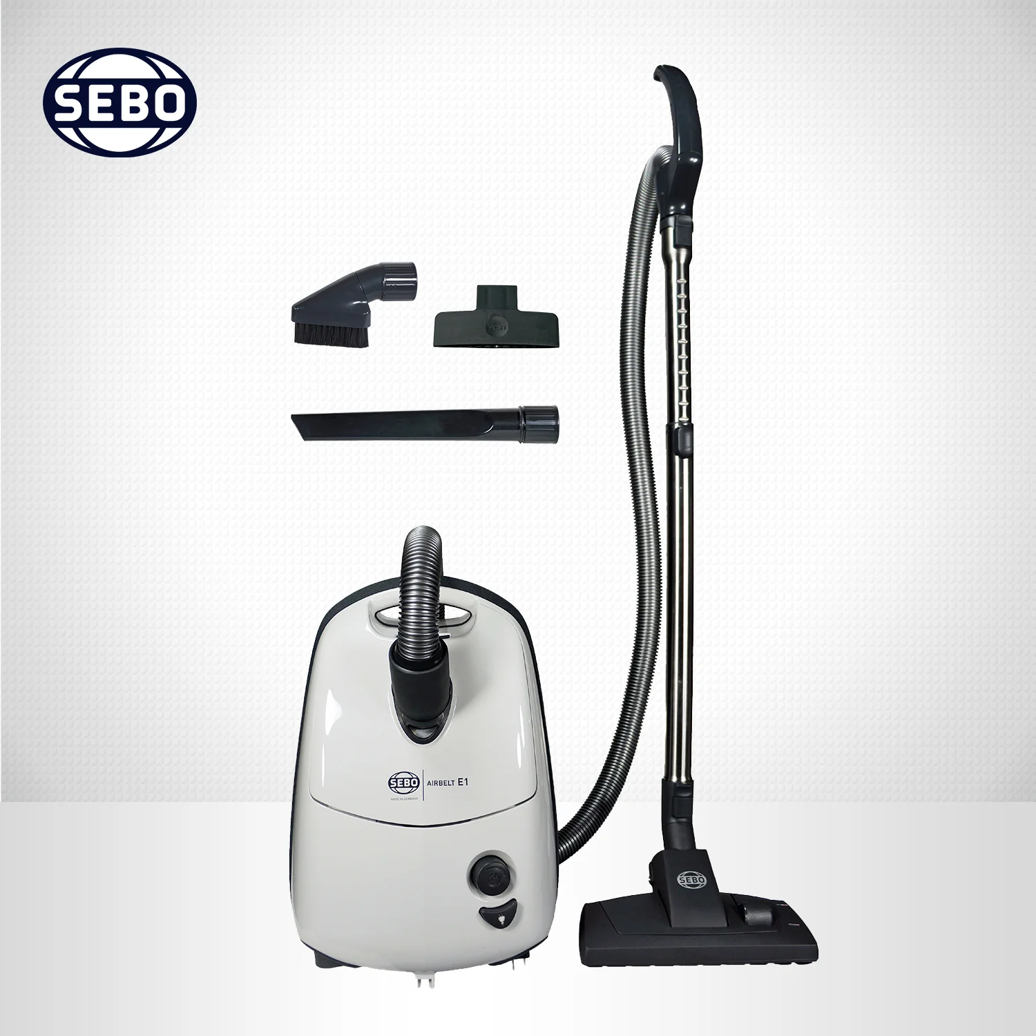 SEBO Airbelt E1 Kombi Canister Vacuum Cleaner 91602AM (Arctic White) - Image 5