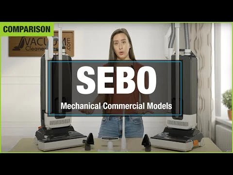 SEBO 300 MECHANICAL Commercial Grade Upright Vacuum Cleaner 91303AM (Gray) - Image 7