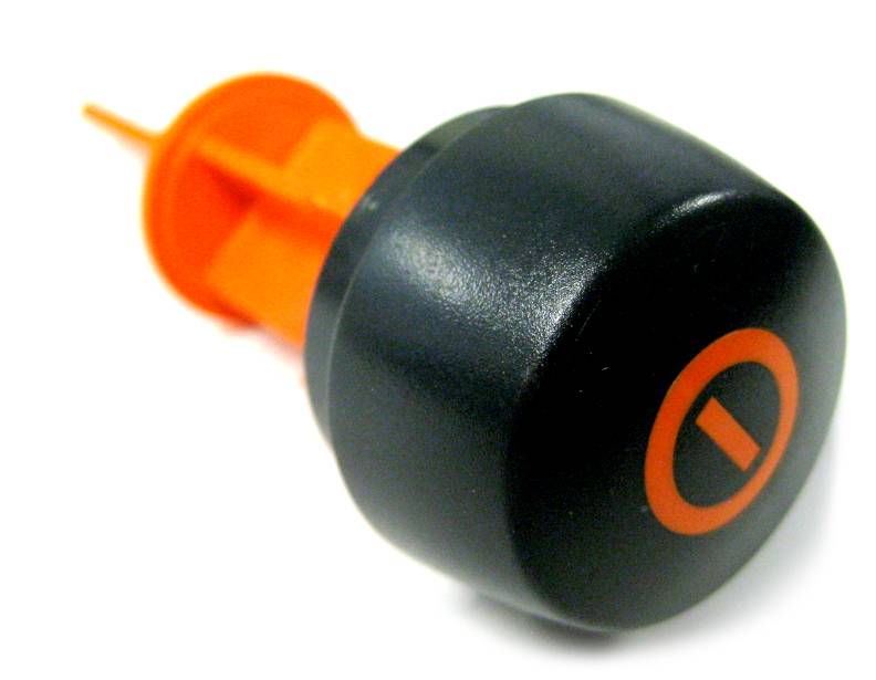Sebo 60666VO Gray/Black On/Off Knob