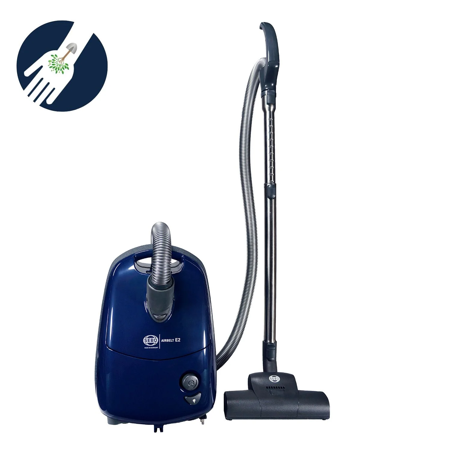 SEBO Airbelt E2 Turbo Canister Vacuum Cleaner 91620AM (Dark Blue) - Image 8