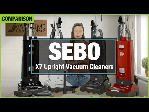 SEBO Automatic X7 Premium Upright Vacuum Cleaner 91542AM (White) - Image 10
