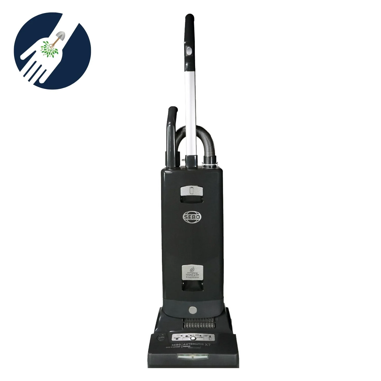 SEBO Automatic X7 Premium Upright Vacuum Cleaner 91543AM (Graphite Grey) - Image 5