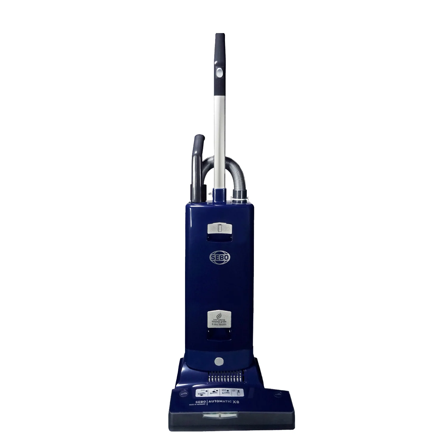 SEBO Automatic X8 Upright Vacuum Cleaner 91566AM (Blue) - Image 3