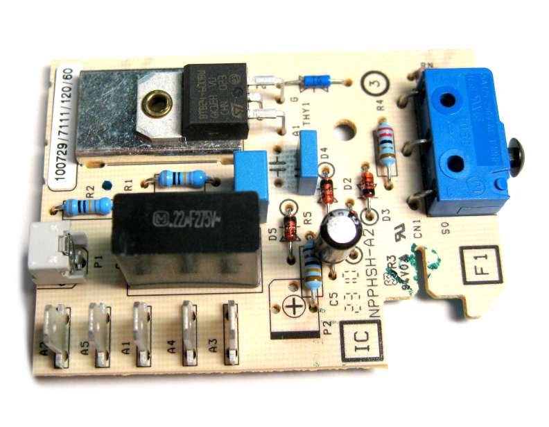 Sebo Felix Air duct Printed Circuit Board