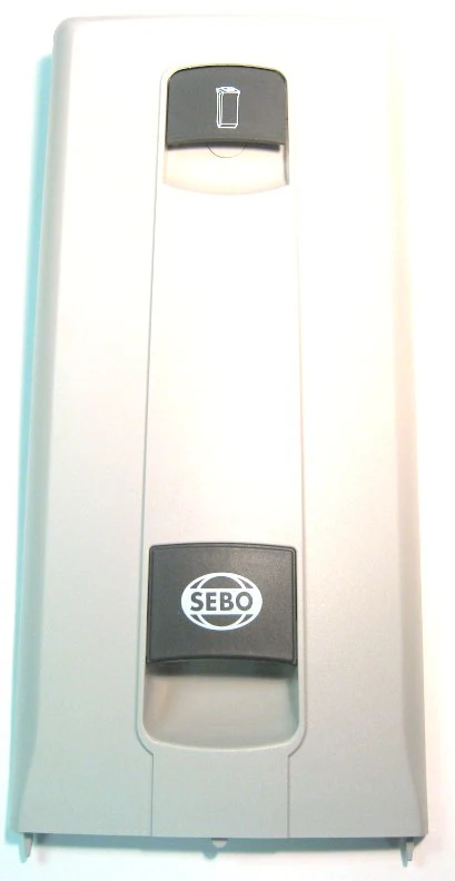 Sebo G1 and G2 Front cover - gray and teal
