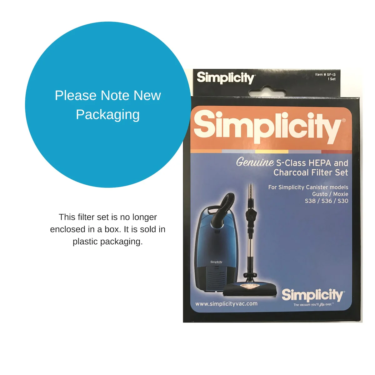 Simplicity SF-I3 HEPA and Charcoal Filter Set - Image 3