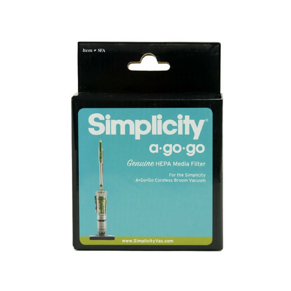 Simplicity SFA "A-Go-Go" HEPA Media Filter