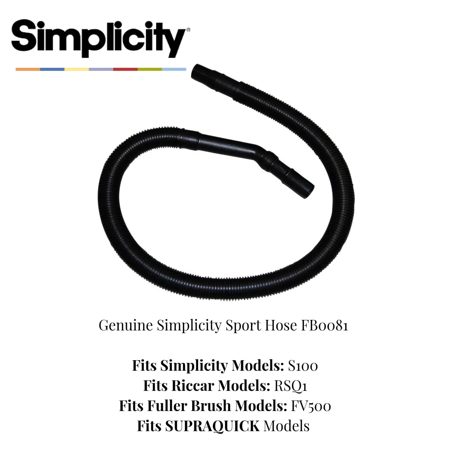 Simplicity Sport Canister Vacuum Hose (FB0081) - Image 2