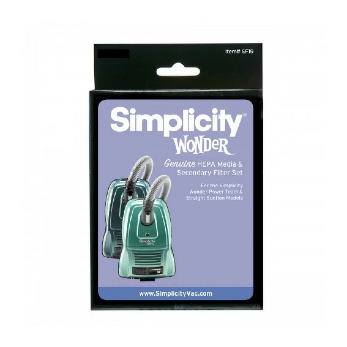 Simplicity Wonder HEPA and Secondary Filter Set - SF-i9 - Image 3