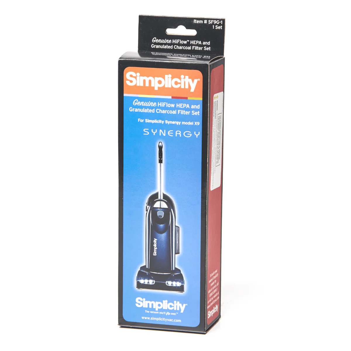 Simplicity Synergy SF9G-1 X9 HEPA and Granulated Charcoal Filter Set - Image 3
